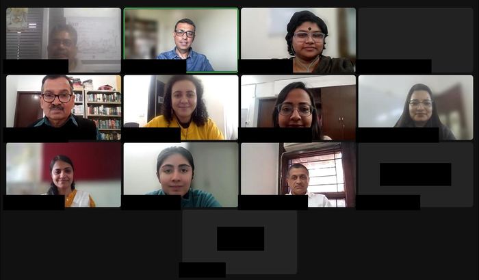 Virtual cohort session